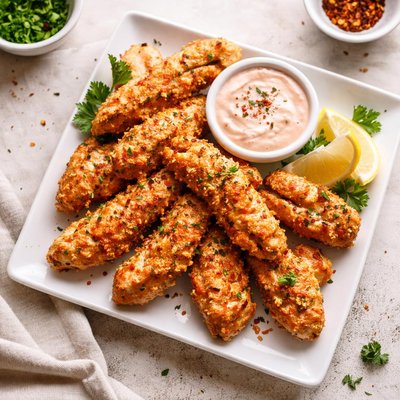 Vodka chicken strips