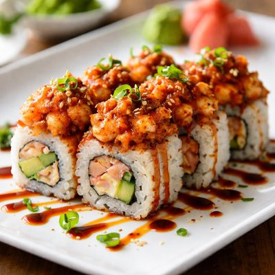 Volcano roll