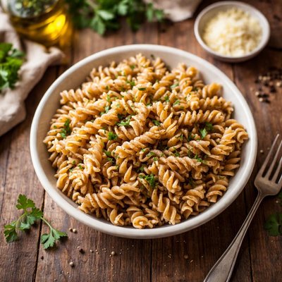 Vollkornfussili gekocht