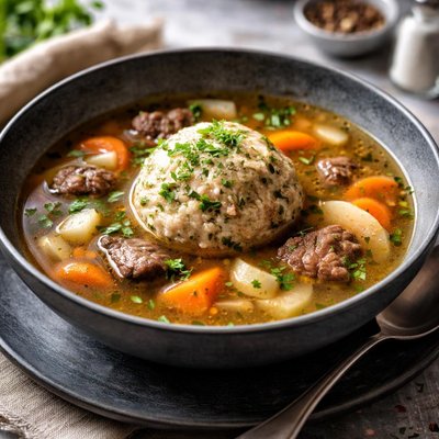 Vyvar s jatrovym knedlickem