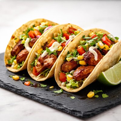 Waba chicken taco