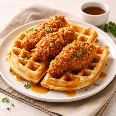 Waffle chicken