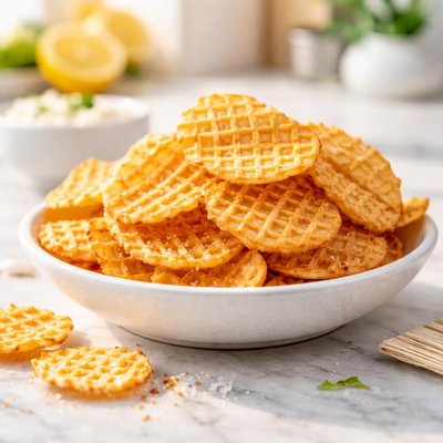 Waffle chips