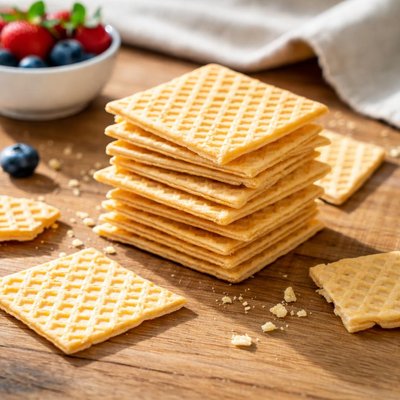 Waffle cracker