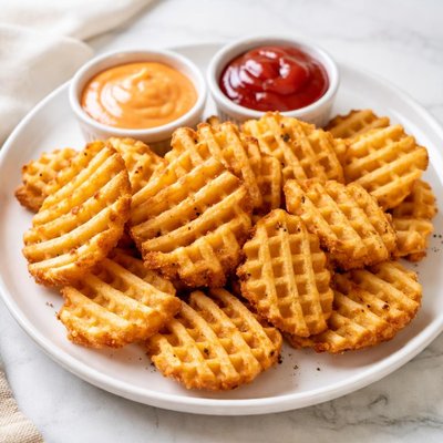 Waffle fries chickfila