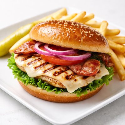 Waffle house grilled chicken sandwitch delux