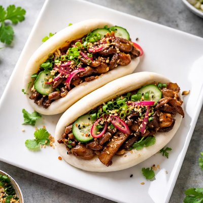Wagamama mushroom bao
