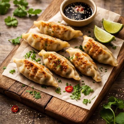 Wagamama pork gyozas