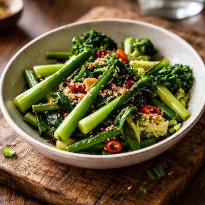 Wagamama wok fried greens