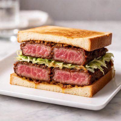 Wagyu beef sandwich