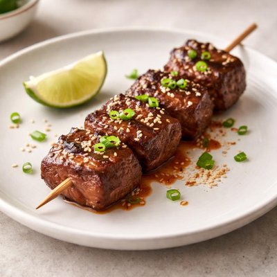 Wagyu beef skewer
