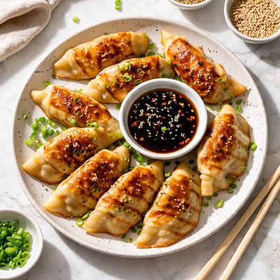 Wagyu gyozas
