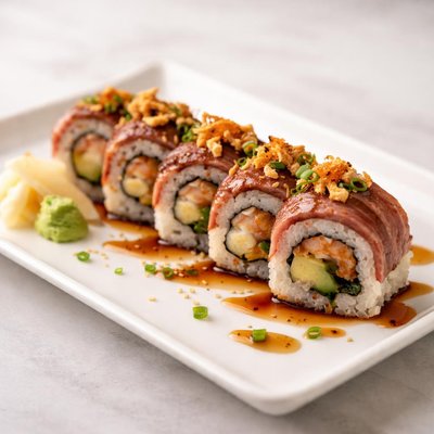 Wagyu sushi roll