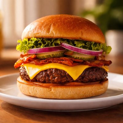 Wahlburgers cheeseburger