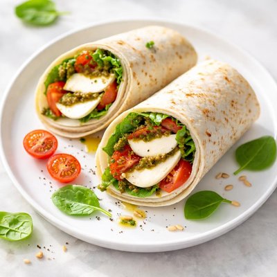 Waitrose mozzeral and tomatoe wrap