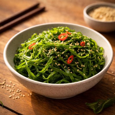 Wakame seaweed salad