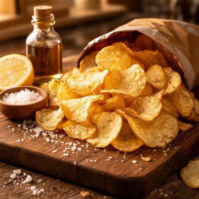 Walker salt and vinegar crisps