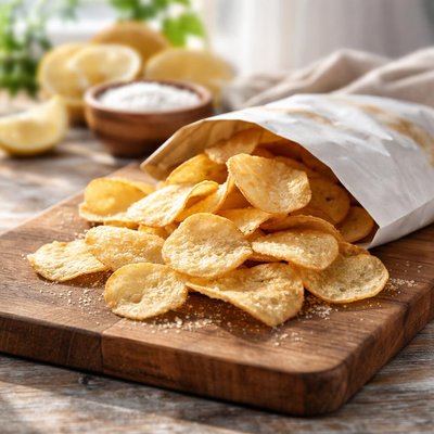 Walkers baked sea salt crisps