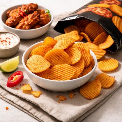 Walkers max strong hot chicken wings