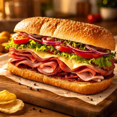 Walmart extra meat half sub