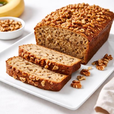 Walnut banana bread