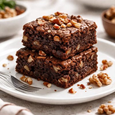 Walnut brownie