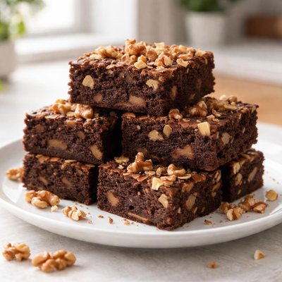 Walnut brownies