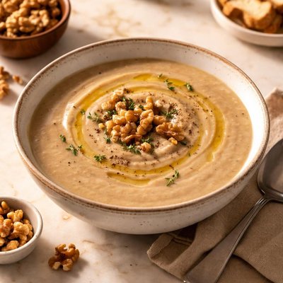 Walnut soup