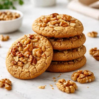 Walnut vegan cookie