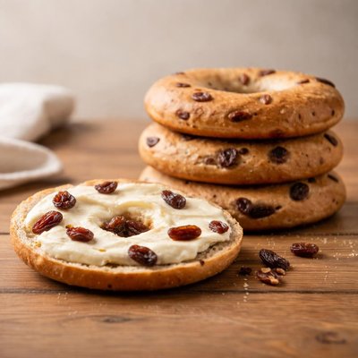 Warburton raisin bagel thin