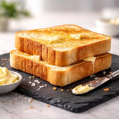 Warburtons toastie with butter