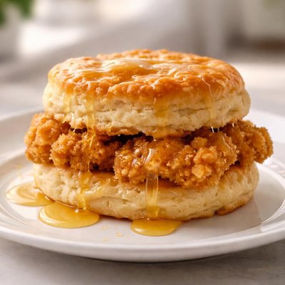 Waterburger honey biscuit