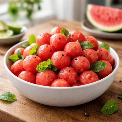 Watermelon balls