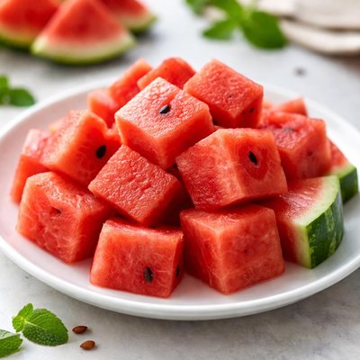 Watermelon chunks