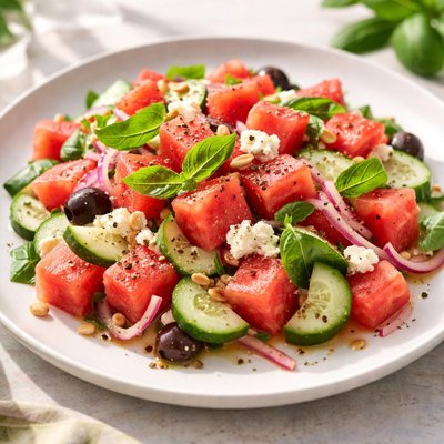 Watermelon salad