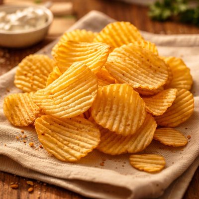 Wavy chips