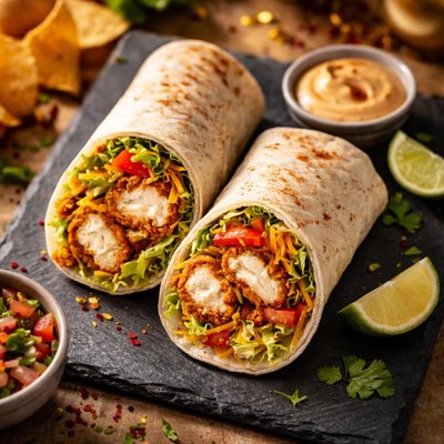 Wawa breaded chicken chipolte wrap