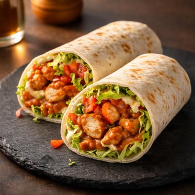 Wawa buffalo style chicken wrap