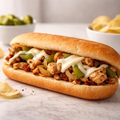 Wawa chicken cheeseteak shorti