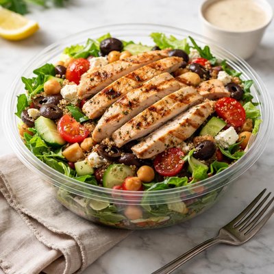 Wawa mediterranean grilled chicken salad