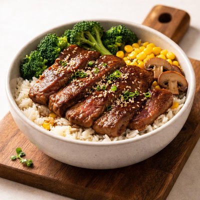 Wawa steak rice bowl