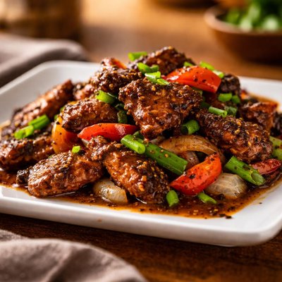 Wegmans black pepper beef