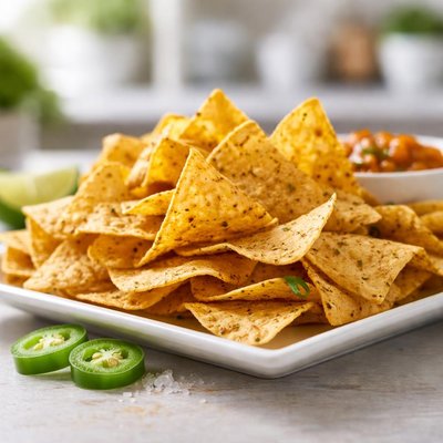 Wegmans tortilla chips jalapeno
