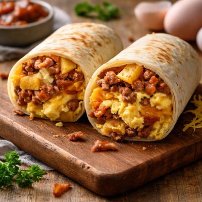 Wendy breakfast burrito