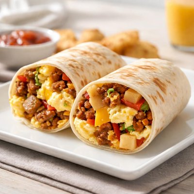 Wendys breakfast burrito