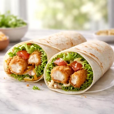 Wendys chicken wrap