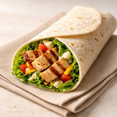 Wendys grilled chicken wrap