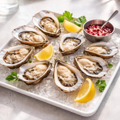 West coast oysters