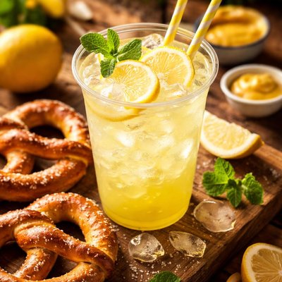 Wetzel pretzel lemonade