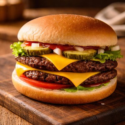 Whataburger jr double cheeseburger